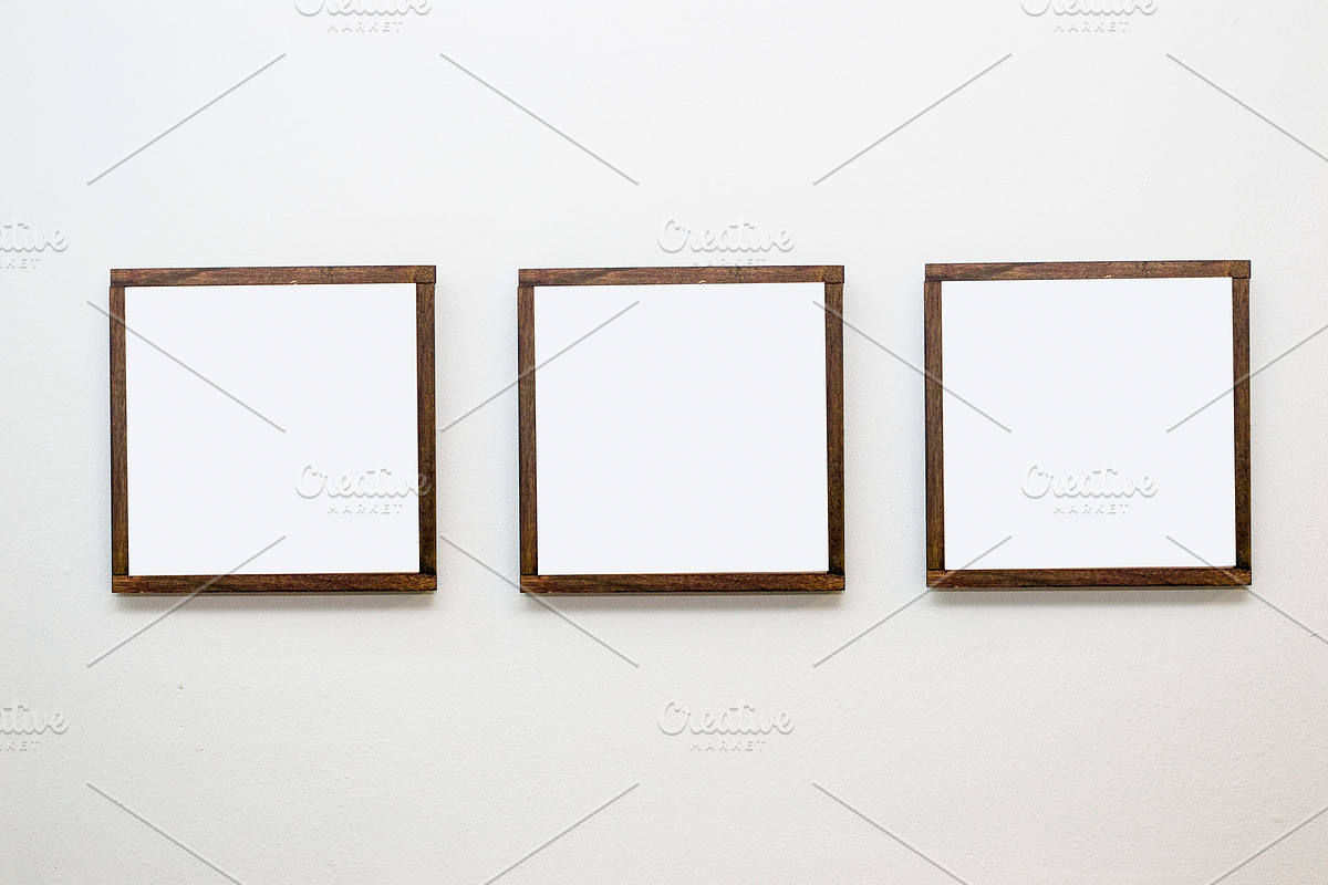 Square Frame Mockup, a Photo by BlueBooks (Photo 2 of 2)