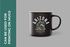 Vintage Outdoor Badge Arizona