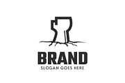A fist from the ground logo design, an Object Graphic by nicemorning (Thumbnail 1 of 2)
