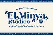 Szysa Jasteri Display Typeface Serif, a Serif Font by Denustudios (Thumbnail 4 of 12)