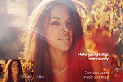 125 Light Leaks Photo Overlays preview 3