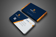 Corporate Business Card, a Business Card Template by GFXCity (Thumbnail 3 of 4)
