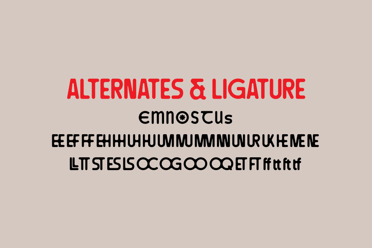 Sunken - Rounded Sans Typeface, a Sans Serif Font by tebaltipislab (Photo 7 of 10)