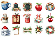 Cute Teachers Clipart, an Illustration by Designking (Thumbnail 2 of 5)