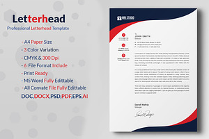 Premium Corporate Letterhead