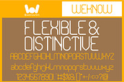 Humanized Machine font, a Font by weknow (Thumbnail 2 of 8)