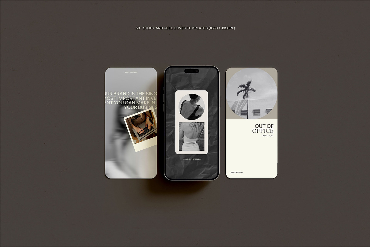 100+ Bold Modern Instagram Templates, a Social Media Template by Willow & White Studio (Photo 10 of 11)