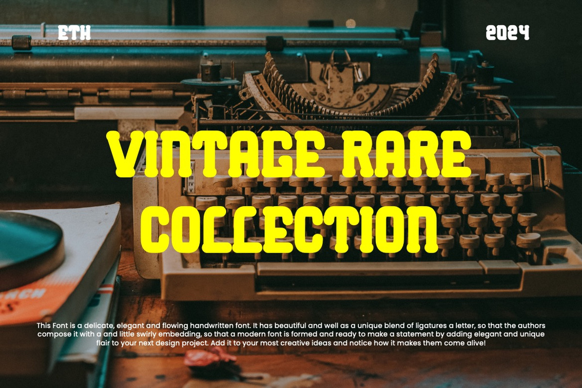 Yohalo Vamous - Retro Display Font, a Sans Serif Font by Dhabee (Photo 2 of 7)
