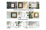 Empty Poster Frame in Interior, an Arts & Entertainment Photo by VetalStock (Thumbnail 1 of 11)