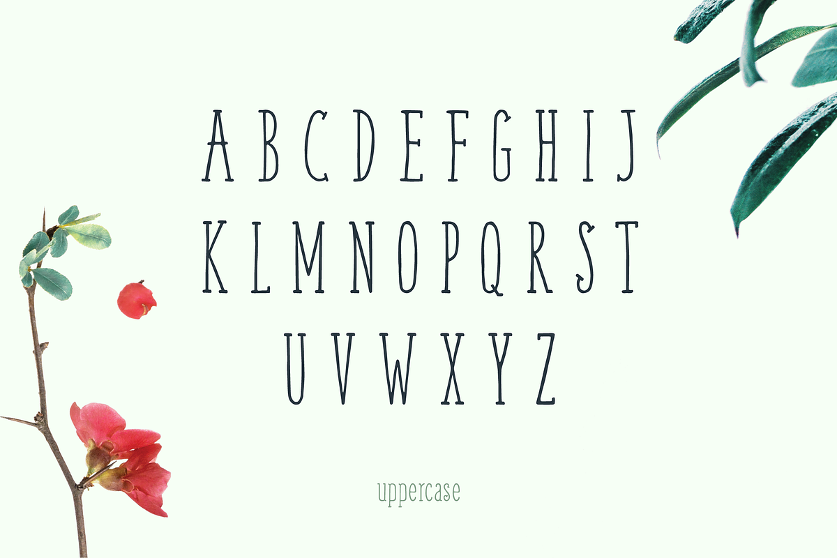 Weem Hand Lettered Font preview 2