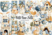 Pastel Green Easter Clipart, an Illustration by Designworld (Thumbnail 1 of 8)