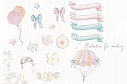 Time flies Pink - Aviator bear, an Illustration by Lolytop Studio (Thumbnail 3 of 7)