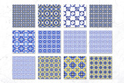 Portuguese Tiles Digital Papers, a Pattern Graphic by ilonitta (Thumbnail 2 of 11)