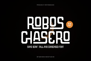 Robos Chasero Tall & Condensed Font