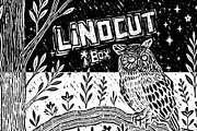 Procreate linocut brushes, a Brush Add-On by ProcreateiBox (Thumbnail 11 of 11)