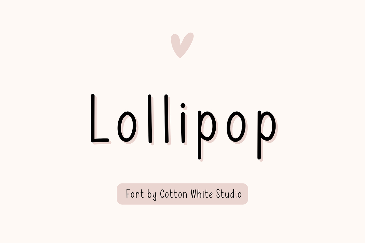 Lollipop, a Handwritten Font by Sofia Skoog (Photo 1 of 10)