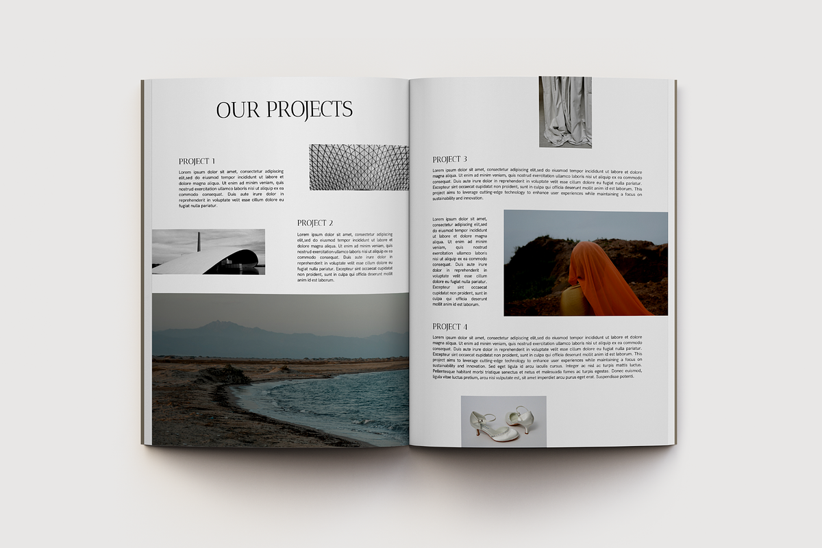 CANVA Minimal Modern Magazine preview 6