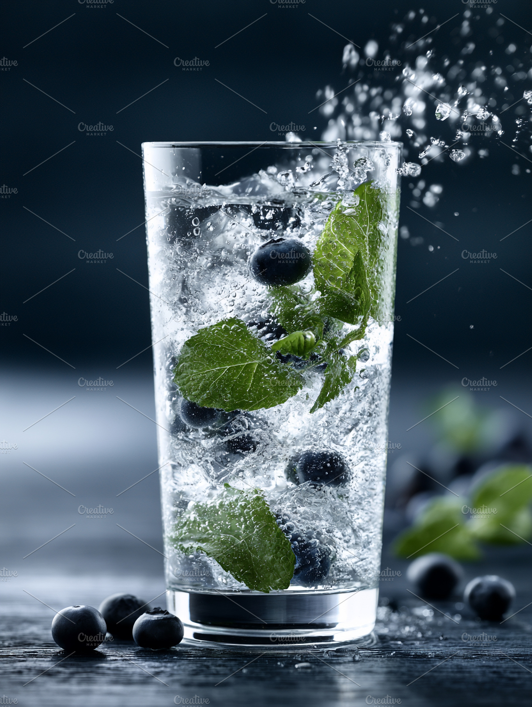 Refreshing sparkling water, a Food & Drink Photo by MistyDay