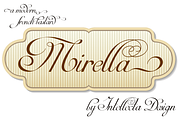 Mirella Script, a Script Font by Intellecta Design (Thumbnail 1 of 4)