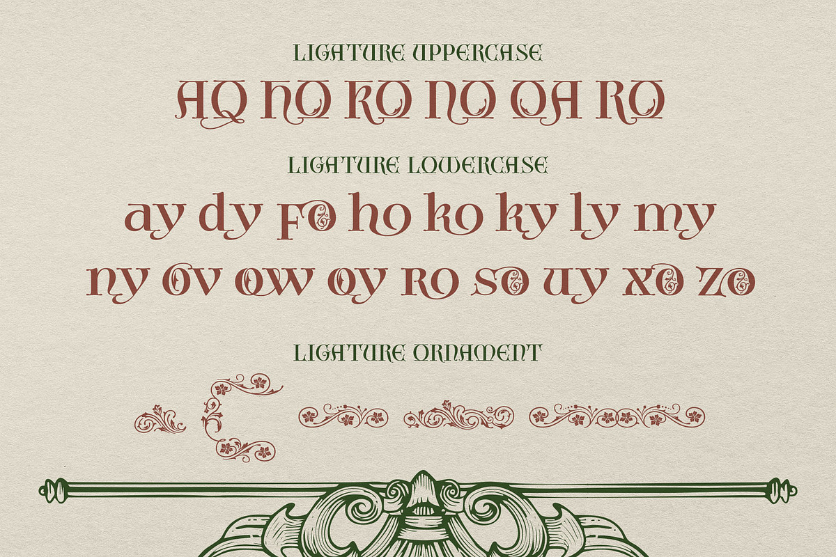 Verond Son A Symphony of Classical, a Serif Font by alit design (Photo 19 of 20)