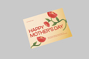 Floral Mothers Day Greeting Card, a Card Template by Neermana (Thumbnail 2 of 4)