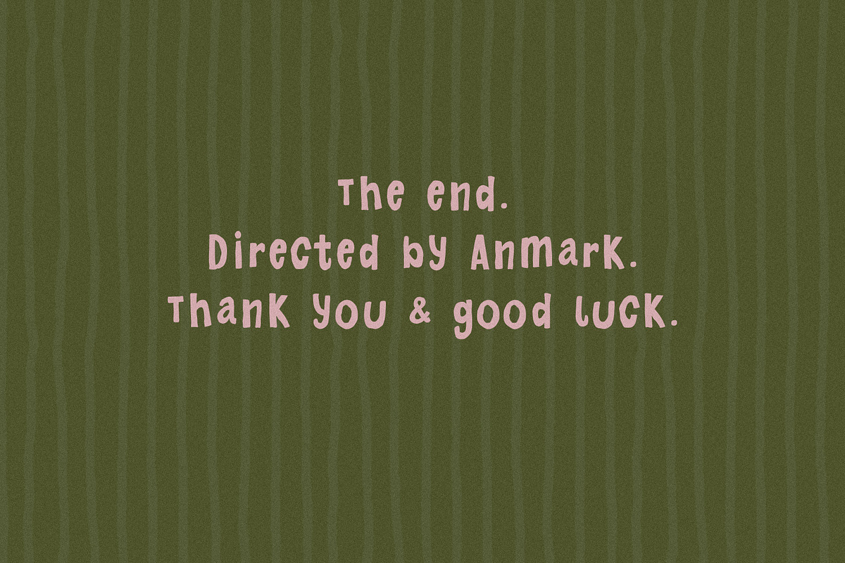 The Voices Inside Funny Font DUO, a Handwritten Font by AnMark (Photo 11 of 11)