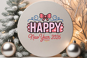 Happy New Year 2026 Svg Bundle, an Object Graphic by DollarSmart (Thumbnail 3 of 4)