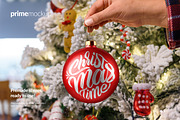 Hand Holding Christmas Ball Mockup, a Product Mockup by PrimeMockup (Thumbnail 7 of 10)