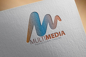 Letter M / Multi Media Logo