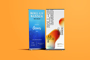 Roll-Up Banner Mockup, a Product Mockup by Sweetdady (Thumbnail 4 of 5)