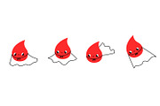 Blood Drop Superhero Medical Donor, a Healthcare Illustration by the_myro (Thumbnail 4 of 12)