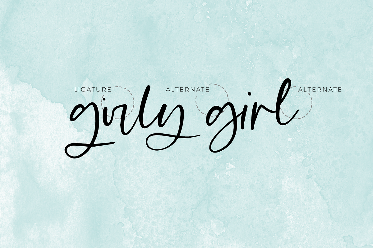 Flirty Script preview 7