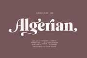 Floresta - Display Font, a Serif Font by Mulkan Nazir (Thumbnail 7 of 15)