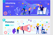 Flat Web Banners Template Kit, a Templates & Theme by alexdndz (Thumbnail 3 of 26)