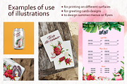 Tropical Dragon Fruit Pitaya Clipart, a Food Illustration by Elena Malgina Clipart (Thumbnail 5 of 12)