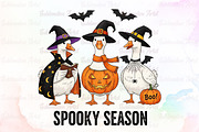 Funny Goose Halloween-Goose Hallowee, an Illustration by Sublimation Artist (Thumbnail 1 of 9)