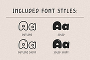 Bubble Display Font - Biscuit Soda, a Sans Serif Font by ZoloDesignHub (Thumbnail 8 of 8)