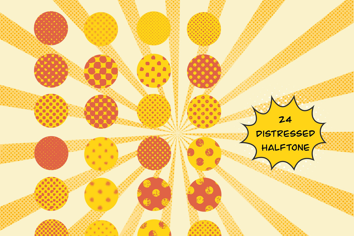 Premium Halftone Procreate Brushes, a Brush Add-On by Pawsitively Aesthetic (Photo 3 of 11)