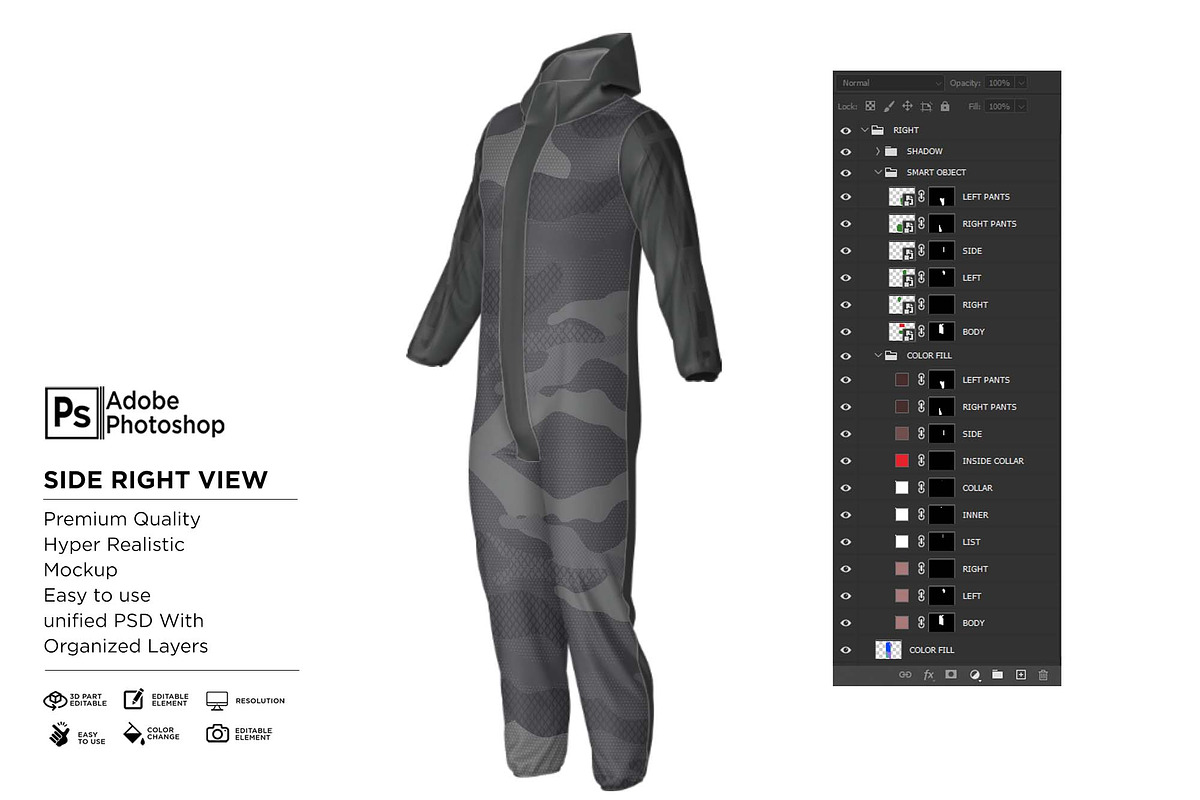 Hoodie Jumper Wearpack Mockup, a Hoody Mockup by Nanggroe Scripting (Photo 7 of 9)