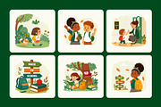 25 Animated Back to School Education, an Education Illustration by Creative Stall (Thumbnail 3 of 4)