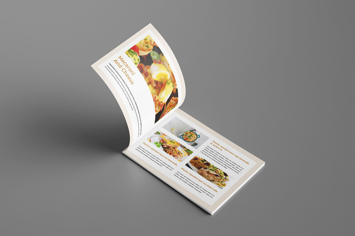 Recipe Book &Cooking Magazine Layout, a Magazine Template by Seeing-art (Photo 8 of 10)