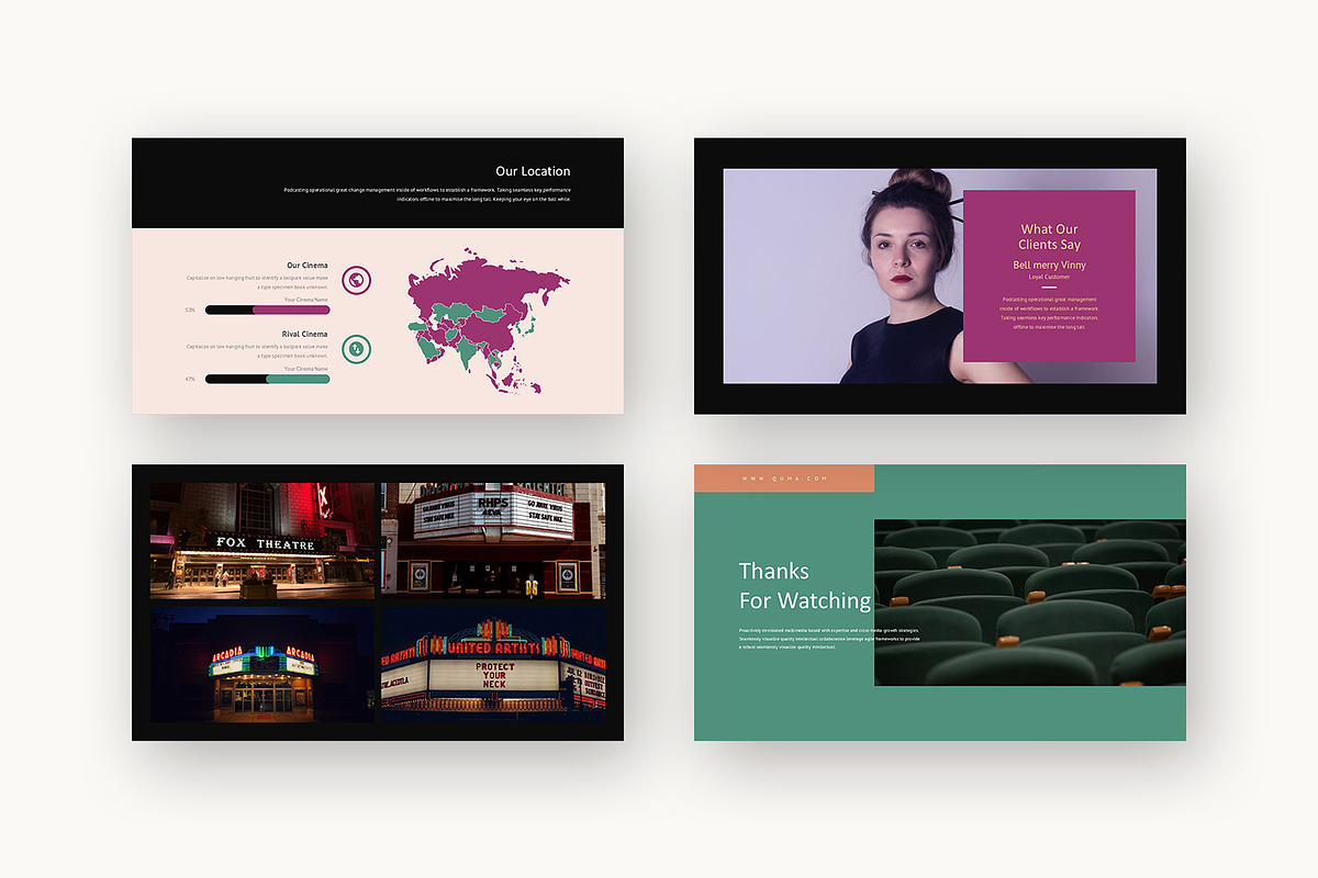 Quma : Entertainment Google Slides, a Presentation Template by Punkl Camp (Photo 16 of 16)