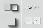 Square Shoe Box Mockup - 8 views, a Cups & Container Mockup by Illusiongraphic (Thumbnail 20 of 20)