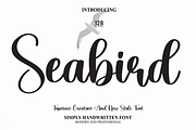 Seabird | Script Font, a Script Font by Scratchones (Thumbnail 1 of 8)