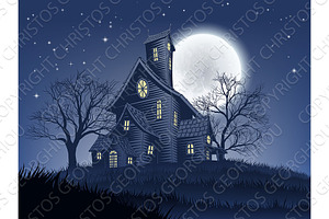 Haunted House Haunt Halloween