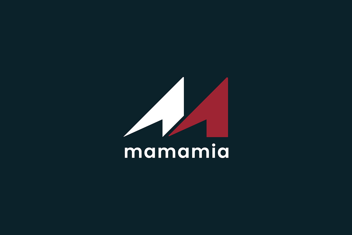 Letter M mamamia, a Branding & Logo Template by gagego (Photo 2 of 2)