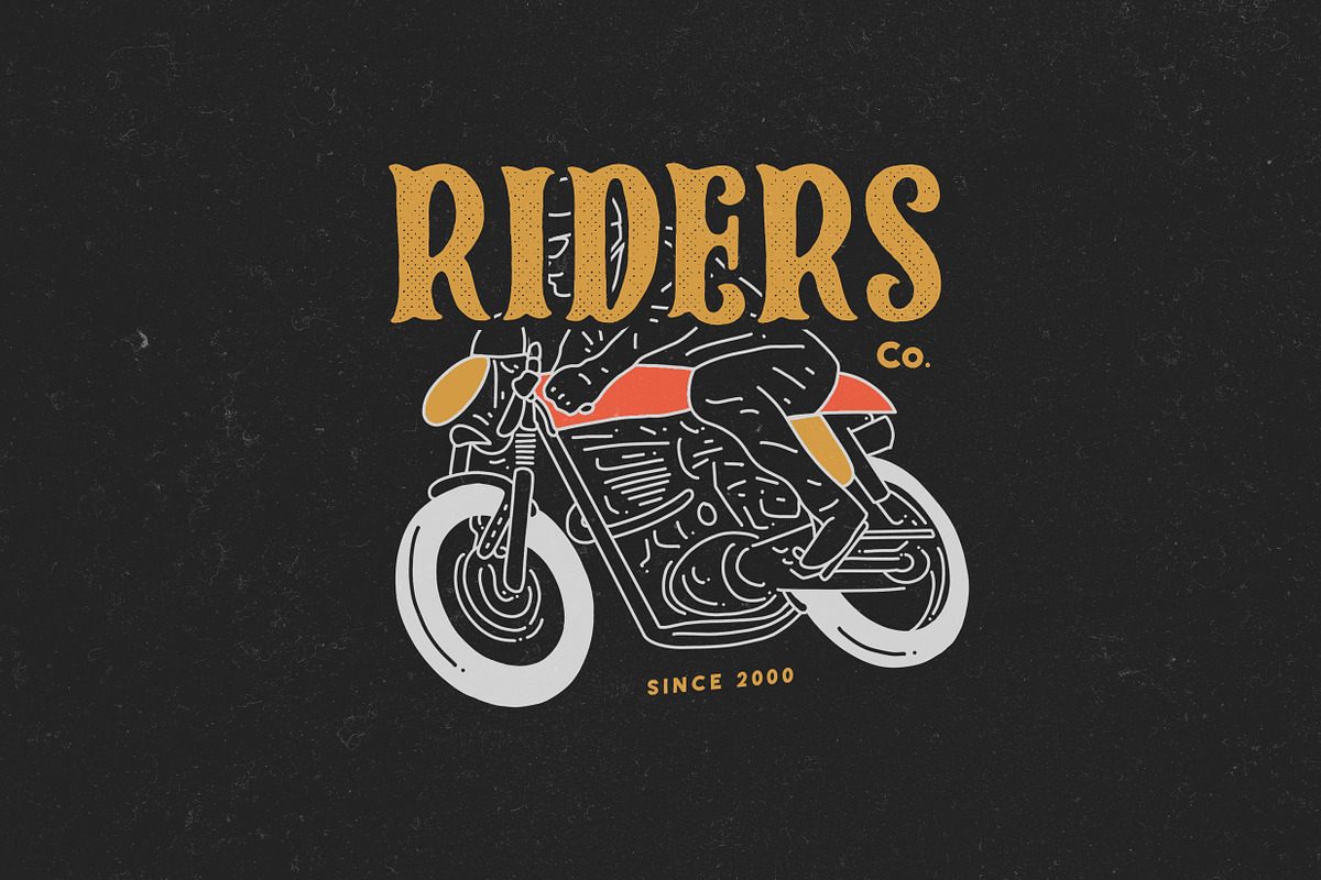 Sparkplugs Biker Rebel Font preview 4