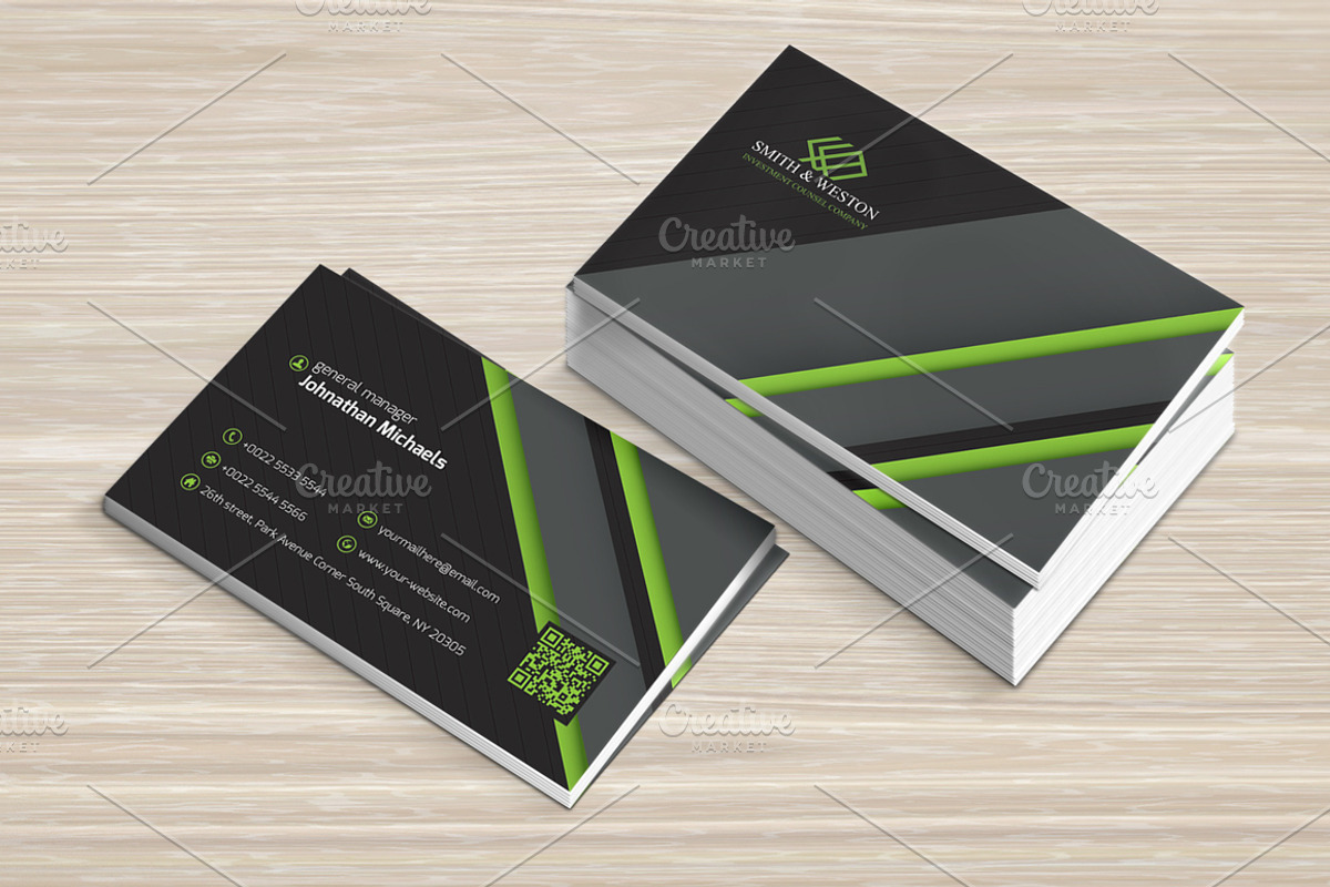 Corporate Business Card, a Business Card Template by BettyDesign (Photo 4 of 6)