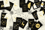 Merry Christmas Holiday Pack, an Animal Illustration by Lidiebug (Thumbnail 2 of 4)