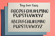 Tiny Love # Update! New Style!, a Script Font by Larin Type Co. (Thumbnail 8 of 8)